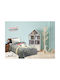 Velvet Football Blanket Garyfallo 160x220cm