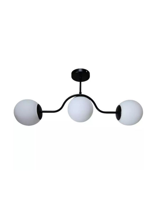 Stimeno Ceiling Mount Light Black with Socket G9