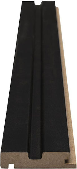 3D Wandpaneele aus PVC mit Kleber Schwarze