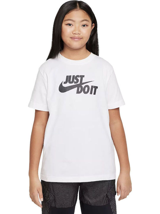 Nike Kids' T-shirt White Sportswear