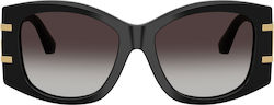 Dolce & Gabbana Sunglasses Μαύρα with Acetate Frame & Black Lens