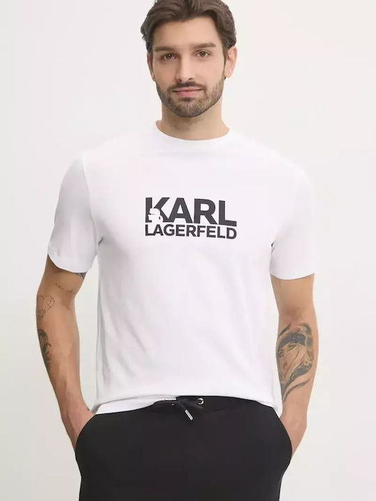 Karl Lagerfeld Тениска Бял