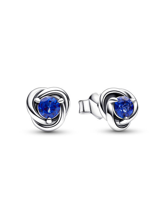 Pandora Stud Earrings Made of Silver with Stones