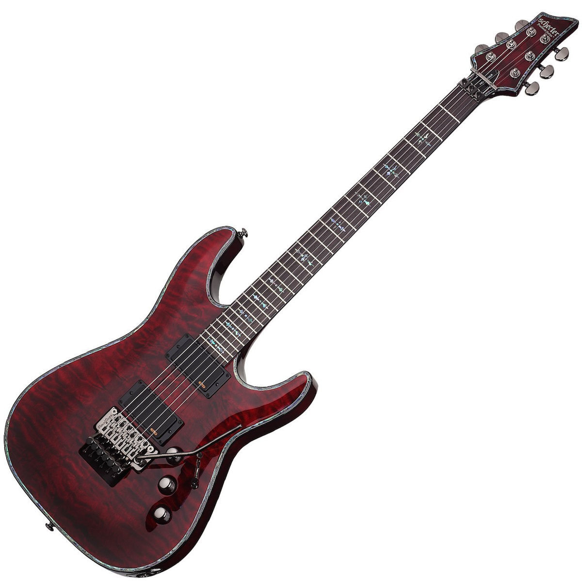 Schecter Hellraiser C-1 Fr Chitară Electrică Stratocaster Black