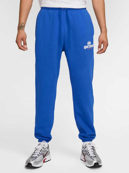 Nike Pantaloni de trening cu Elastic Blue
