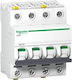 Schneider Electric 4-Poles Panel Push Switch 440V 63A