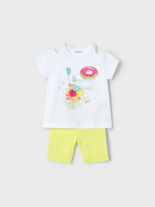Kinder-Set mit Leggings Sommer 2Stück Yellow