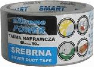 Smart Taśma Naprawcza 48 X 10 M Srebrna Silver Duct Tape