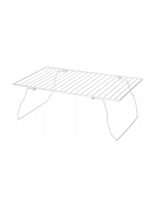 Storage Solutions Półka Na Blat Kuchenny Metalowa Na Nóżkach 37 X 21 X 13,5 Cm