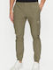 Παντελόνι Cargo σε Skinny Εφαρμογή Beige