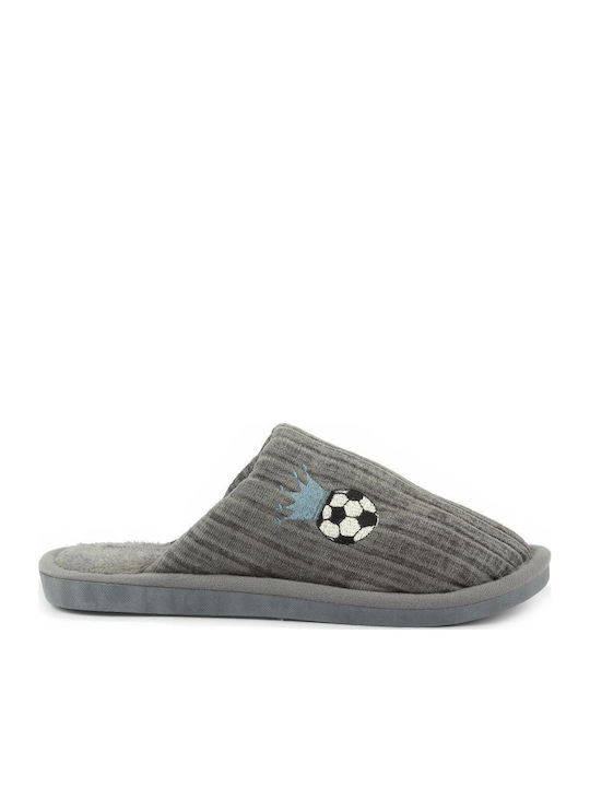 Fshoes Зимни мъжки чехли Сив