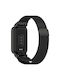 Strap Stainless Steel Black (Xiaomi Smart Band 9, Redmi Band 3)