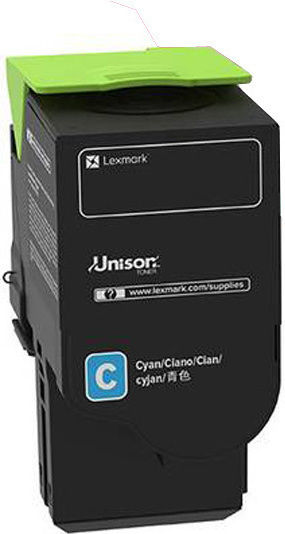 Съвместима рециклирана синя тонер касета Lexmark C Mc 2325 2425 2535 2640 C2320c0 1k