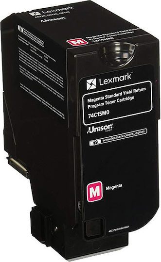 Kompatible Lexmark Cs720 Cs725 Cx725 Toner Magenta 7k 74c2sm0