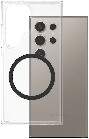 CARE by PanzerGlass Flagship Urban Combat Black Qi Задна корица Силикон / Пластмаса Водоустойчив Прозрачен (Galaxy S25 Ultra)