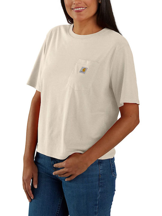 Carhartt Γυναικείο T-shirt Oat Milk