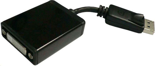 PremiumCord Μετατροπέας DisplayPort / DVI-I male σε DisplayPort / DVI-I female 1τμχ