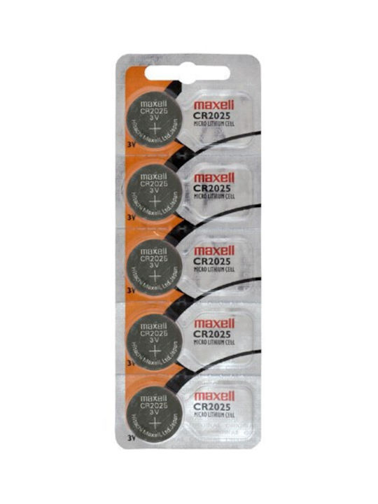 Maxell Hologram Μπαταρίες Λιθίου Ρολογιών CR2025 3V 5τμχ