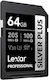 Lexar Professional SDXC 64GB U3 V30 UHS-I 205MB/s
