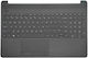 Palmrest Plastic Cover C Laptop HP 250 G8 255 G8 250 G9 255 G9 Pavilion 15-dw 15s-du Keyboard Touchpad