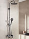Tema Shower Column with Mixer Black