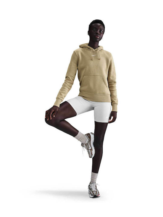 Nike Women's Sweatshirt Hooded Beige