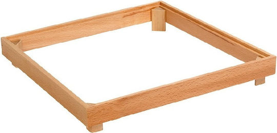 Espiel Buffet Display Ständer Hölzernes 34cm 2Stück