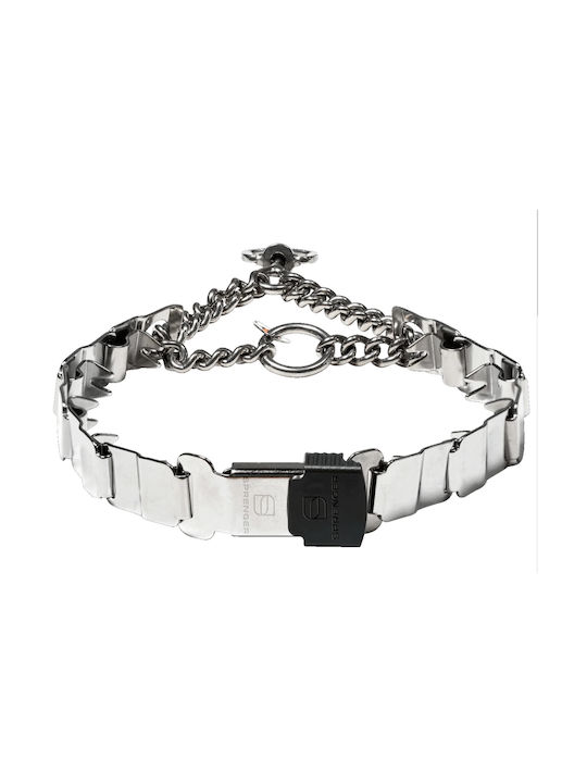 Sprenger Neck Tech Πνίχτης Ανοξείδωτο Ατσάλι Silver 64cm Κούμπωμα