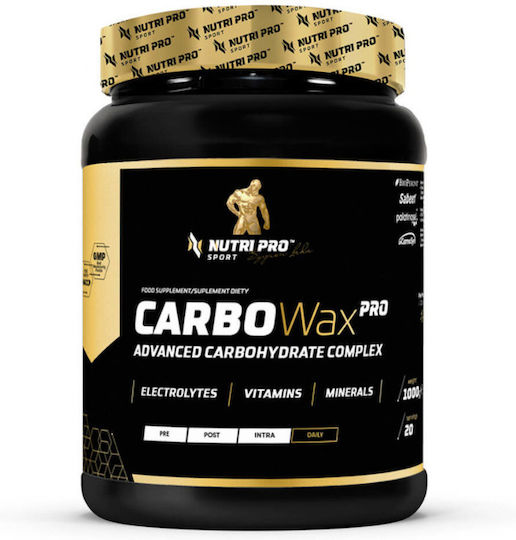 Nutri Pro Sport Carbo Wax PRO 500mg Συμπλήρωμα για την Ενίσχυση του Ανοσοποιητικού 1000gr Πορτοκάλι
