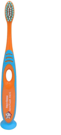 Frezyderm Sensiteeth Kinderzahnbürste Für 7+ Jahre Orange