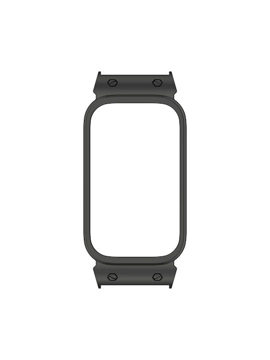 Προστατευτική Θήκη Ρολογιού Xiaomi Smart Band 9 Active Metal Frame Μαύρη Προστατευτική Θήκη Ρολογιού Xiaomi Smart Band 9 Active Metal Frame Μαύρη