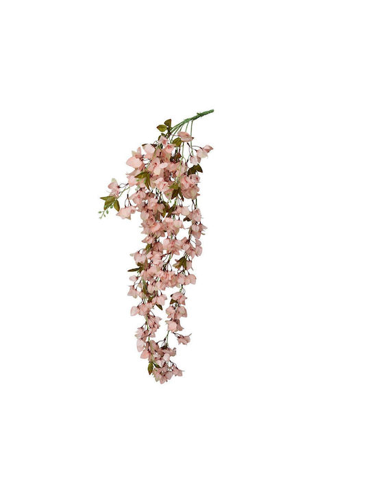 Bougainvillea Branch Hanging Pink 29x13x126cm