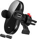 Usams Usams Car Mobile Mount 4.7" - 6.5" with Adjustable Hooks Black