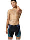 Speedo Logo Ανδρικό Αγωνιστικό Jammer Μαγιό Κολύμβησης Μπλε