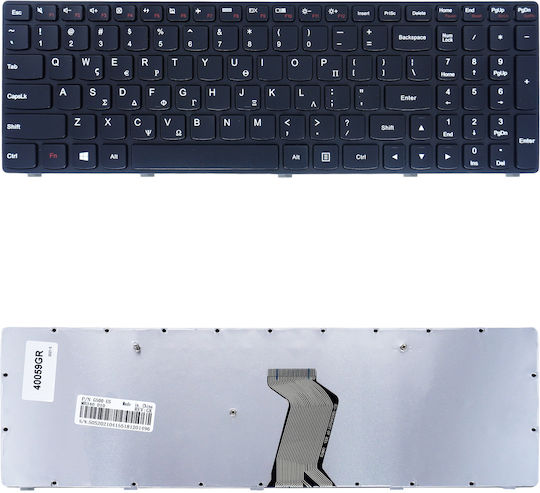 Πληκτρολόγιο Ελληνικό-greek Laptop Keyboard Lenovo Ideapad T4g9-uk V-117020zs1-us 25210952 Mp-12p83us-686 11s25210891 T4g9-ge 25210964 0kn0-b51ge13 25210891 25210921 D9001c501 Pk130y03a10 9z.n9ysc.00u Nsk-b70sc T4g9-uk D9001c502 Κωδ.40059gr