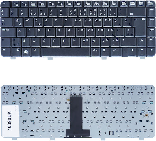 Tastatură laptop pentru HP Compaq 6720 6720s 6720t 6520 6520s 5520 5520s 540 541 550 456624-031 481424-031 495400-031 V061126ak1 6037b0023126 UK Negru Cod 40090uk