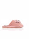 Winter Women's Slippers with Fur Pink