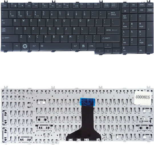 Toshiba Satellite P300 L500 L350 L505 A500 Toshiba Qosmio F60 F750 F755 G50 G55 X300 X305 X500 X505 Toshiba S850 Keyboard