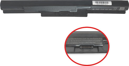 Батерии за лаптопи Sony Vaio Svf15219cw/w Svf15319cw Svf15329cw Svf14215sc Svf1421e2e Svf1421l1e Svf15216sc Svf15217sc Svf15218sc Svf1521a2e OEM Високо качество Код-1-bat0001 2.2ah
