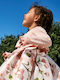 Kinderstrickjacke Gestrickt Rosa