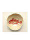 Handmade Red Scorpion Porcelain Bowl 15cm