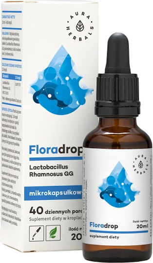 Aura Herbals Floradrop Lactobacillus Rhamnosus Добавка с Пробиотици 30ml