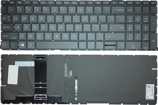 Laptop Keyboard for HP ProBook 450 G8 455 G8 650 G8 M21742-001 M21740-001 Sn6195bl1 Sg-a4320-xua Backlit OEM Code 40682usbl