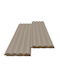 MDF Панел 3D Ламели 806090 Вълна DL 16 119 2750mm Пясъчно Сиво Newplan