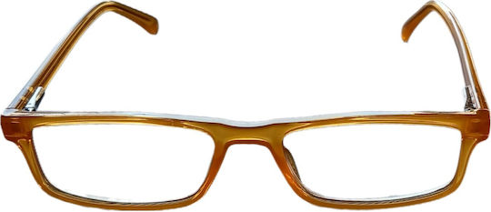 Lesebrille +3.00 in Gelb Farbe 02907