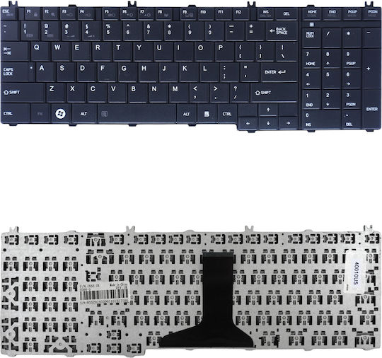 Qoltec 7578 Keyboard Toshiba Satellite L655-1cj C650 L650 L655 L670 L670d L675 L675d L750 C660-1xc Pcs1le-01f007g5 Code 40010us