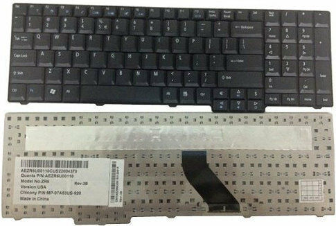 Πληκτρολόγιο Laptop Keyboard Fujitsu Lifebook Nh570 Keyboard Κωδ.40317us