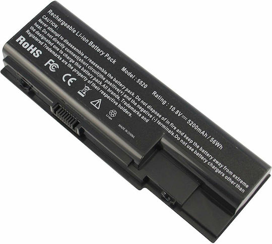 Батерия за лаптоп Acer Aspire 6920-6422 6920-6428 6920-6610 6920-6621 6920-6731 6920-6864 6920-812g25 6920-812g25f 6920-832g32 6920g 6920g-6a4g25mn 6920g-814g32bn 6920g-832g25bn OEM Високо качество Код 1-bat0032 4.4ah