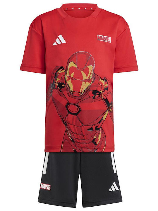 Kinder-Set mit Shorts Sommer 2Stück RED