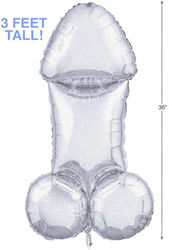 Disco Penis Shape Balloon 90cm